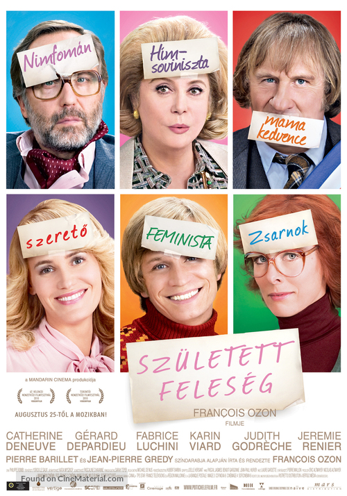 Potiche - Hungarian Movie Poster