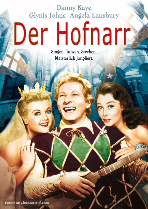 The Court Jester - German DVD movie cover