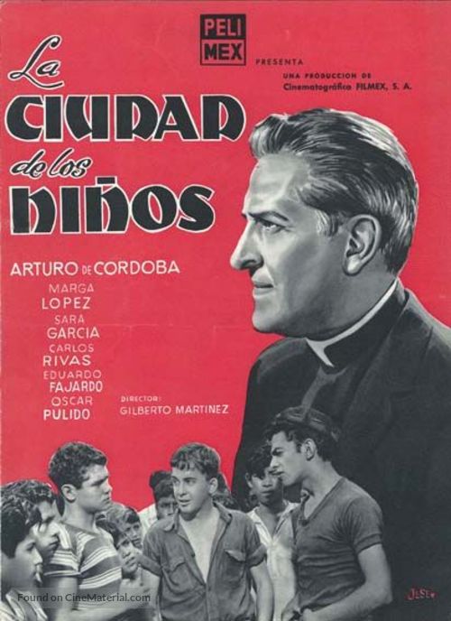 La ciudad de los ni&ntilde;os - Mexican Movie Cover