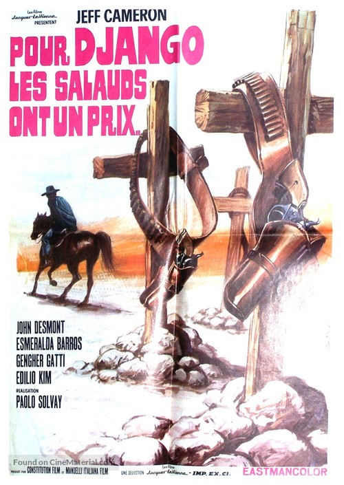 Anche per Django le carogne hanno un prezzo - French Movie Poster