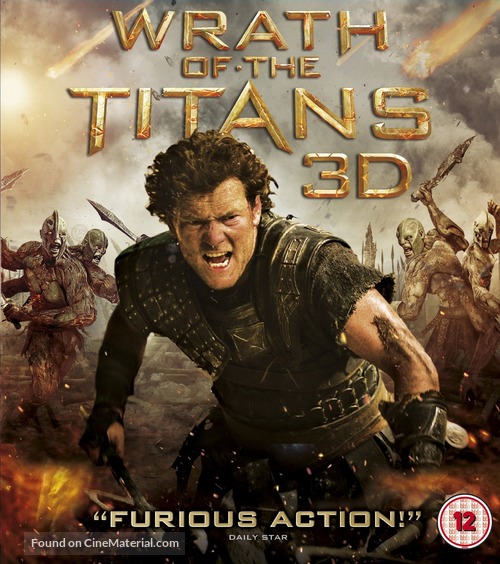 Wrath of the Titans - British Movie Cover