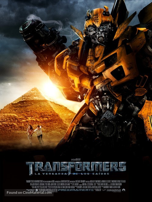 Transformers: Revenge of the Fallen - Mexican Movie Poster