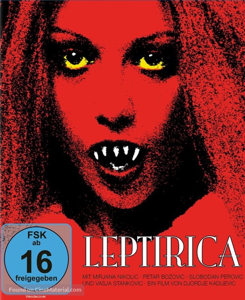 Leptirica - German Blu-Ray movie cover