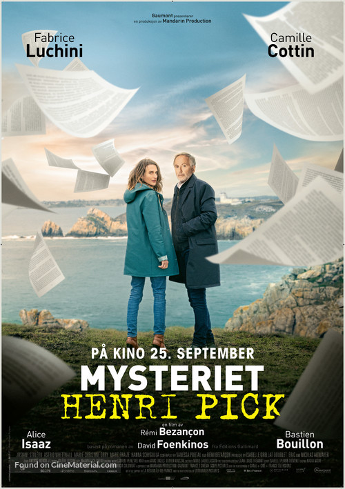 Le myst&egrave;re Henri Pick - Norwegian Movie Poster