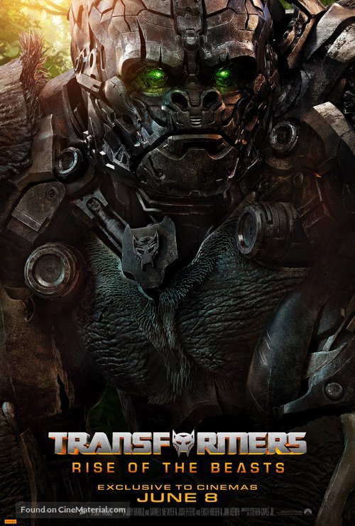 Transformers: Rise of the Beasts - Australian Movie Poster