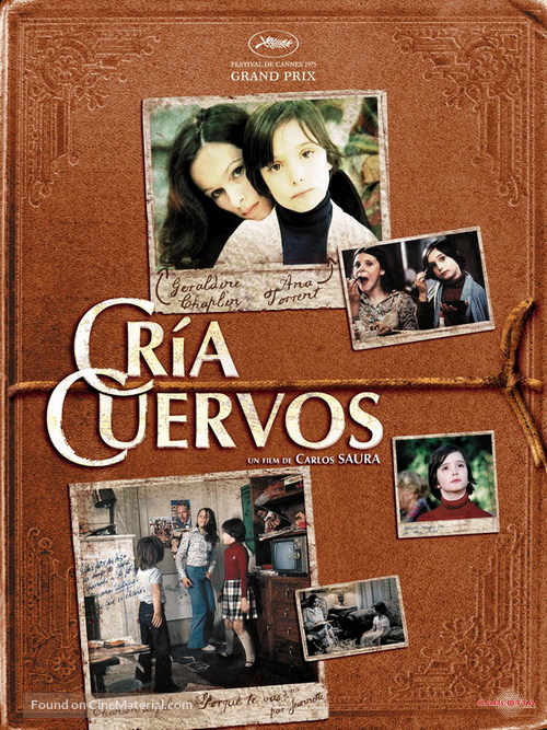 Cr&iacute;a cuervos - French Movie Poster