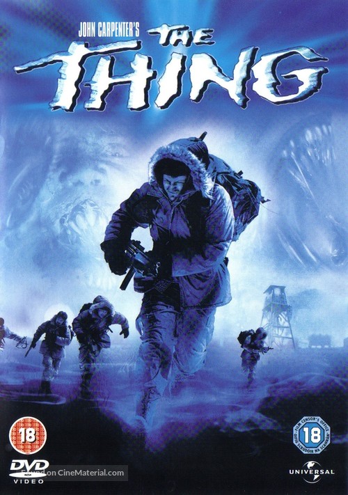 The Thing - British DVD movie cover