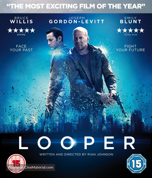 Looper - Blu-Ray movie cover