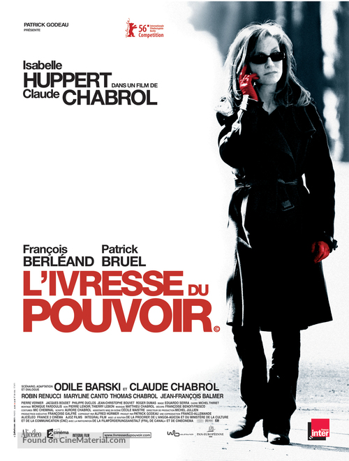 L&#039;ivresse du pouvoir - French Movie Poster