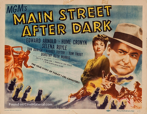 Main Street After Dark - Movie Poster