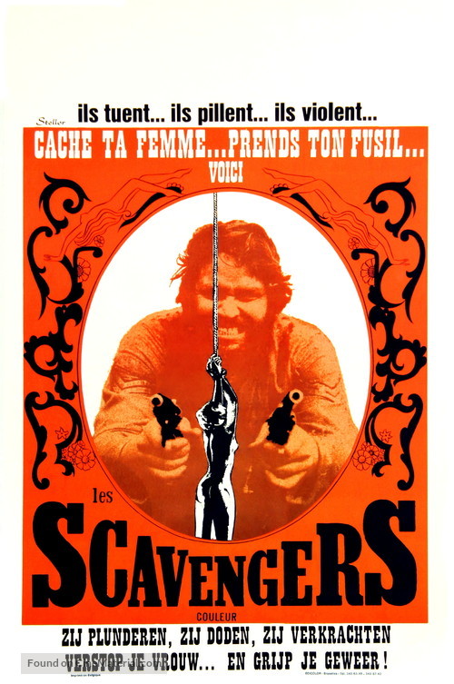 The Scavengers - Belgian Movie Poster