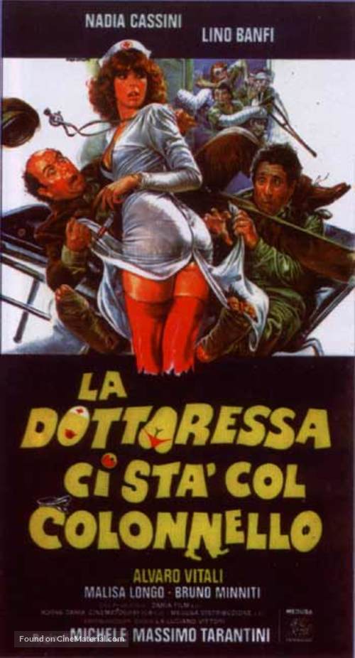 La dottoressa ci sta col colonnello - Italian Movie Poster