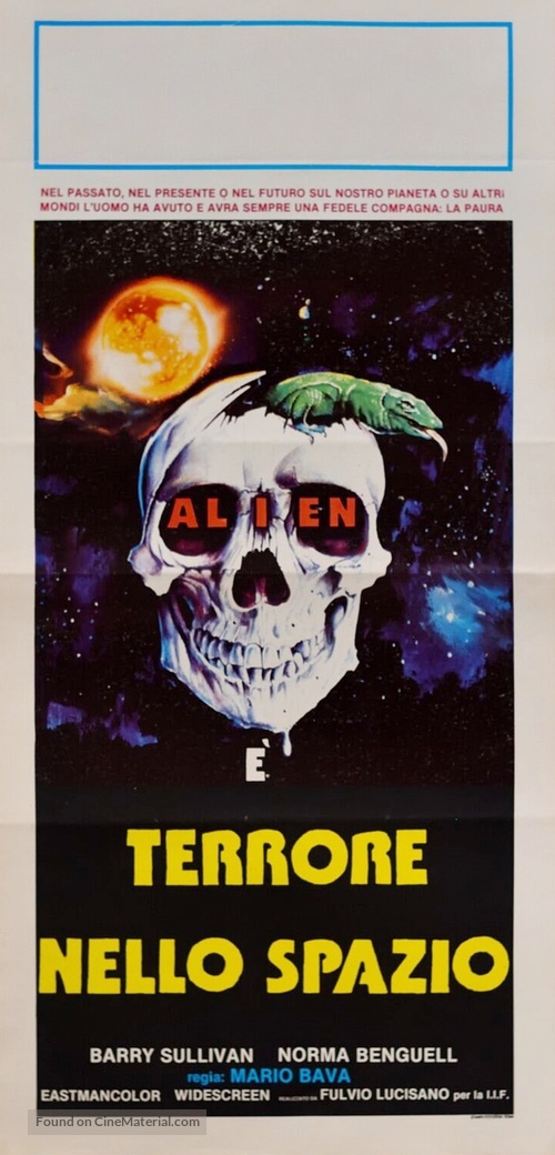 Terrore nello spazio - Italian Re-release movie poster