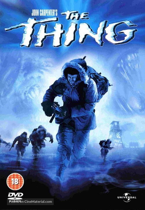 The Thing - British DVD movie cover