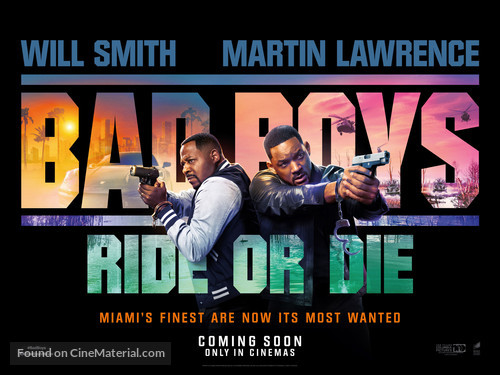 Bad Boys: Ride or Die - Irish Movie Poster