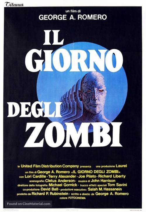 Day of the Dead - Italian Movie Poster