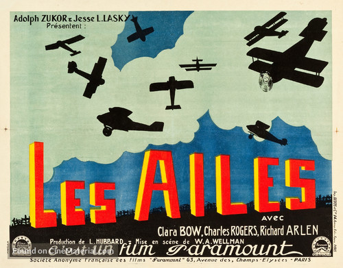 Wings - French Movie Poster