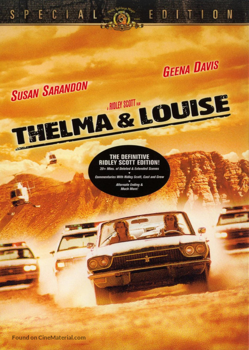 Thelma And Louise - Danish Movie Cover