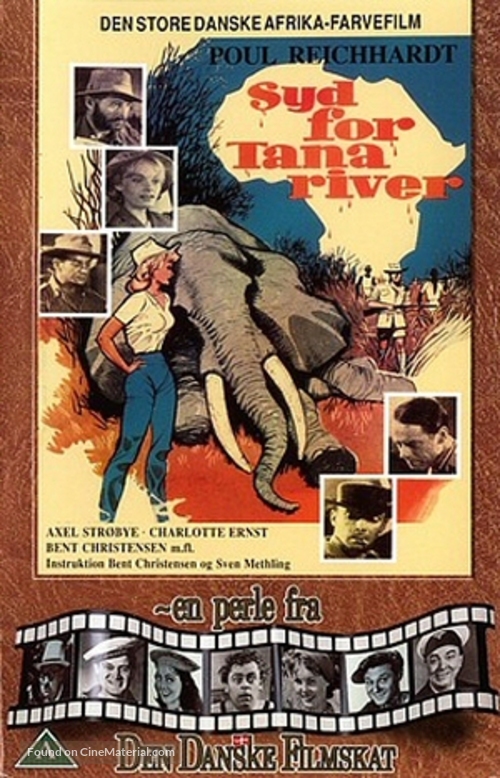 Syd for Tana River - Danish DVD movie cover