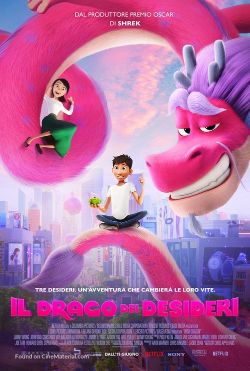 Wish Dragon - Italian Movie Poster