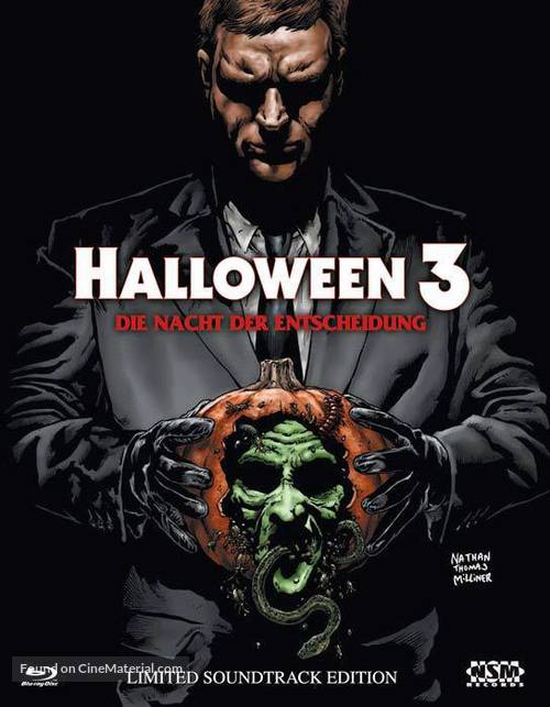 Halloween III: Season of the Witch - Austrian Blu-Ray movie cover