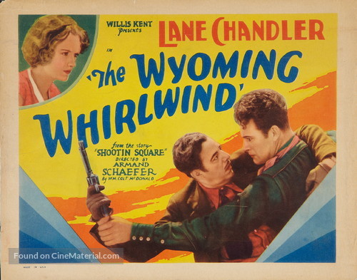 The Wyoming Whirlwind - Movie Poster