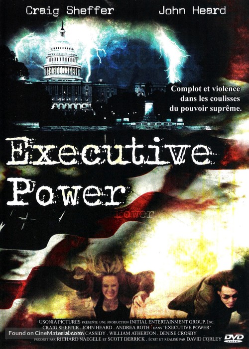 Executive Power - French DVD movie cover