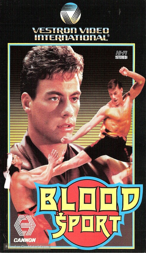 Bloodsport - Dutch VHS movie cover