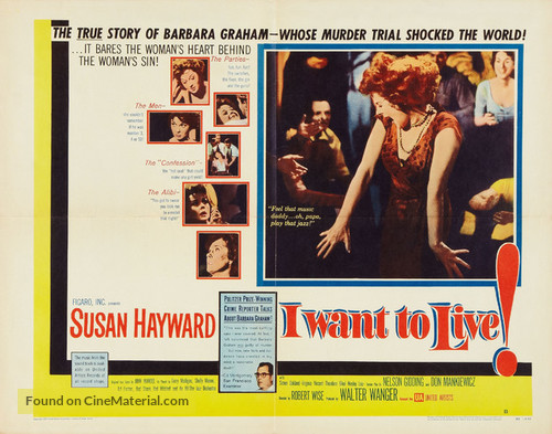 I Want to Live! - Movie Poster