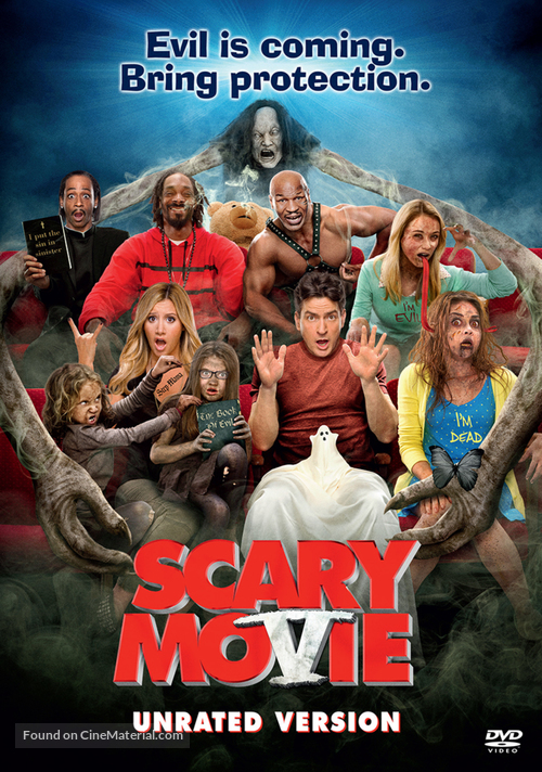 Scary Movie 5 - Finnish DVD movie cover