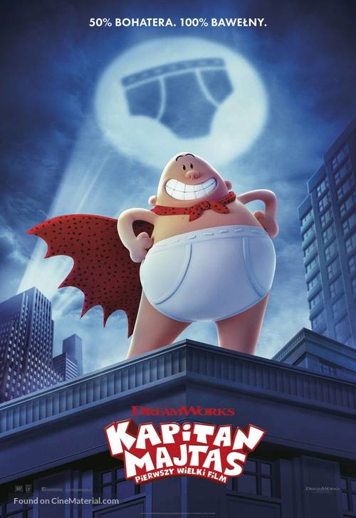 Captain Underpants - Polish Movie Poster