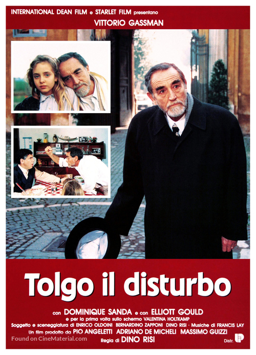 Tolgo il disturbo - Italian Movie Poster