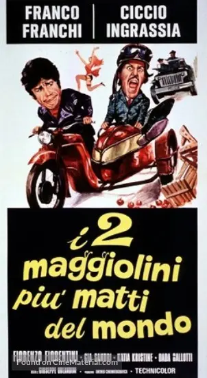 I due maggiolini pi&ugrave; matti del mondo - Italian Movie Poster