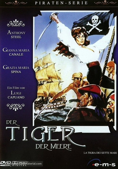 La tigre dei sette mari - German Movie Cover