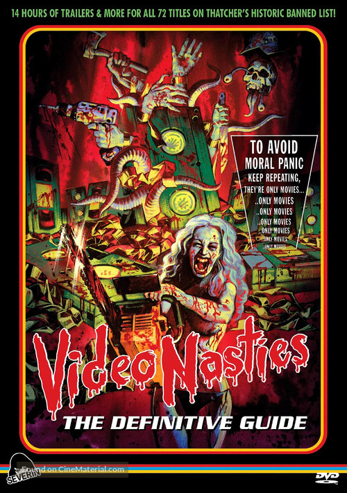 Video Nasties: Moral Panic, Censorship &amp; Videotape - DVD movie cover