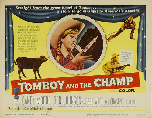 Tomboy and the Champ - Movie Poster