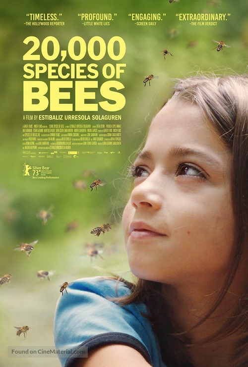 20.000 especies de abejas - Movie Poster