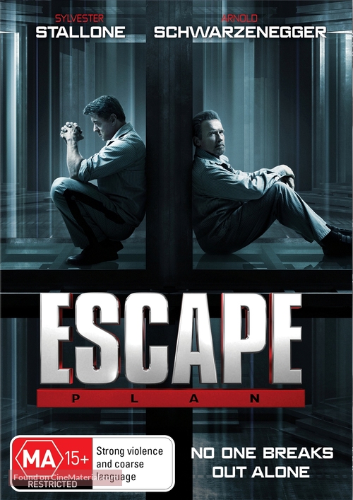 Escape Plan - Australian DVD movie cover