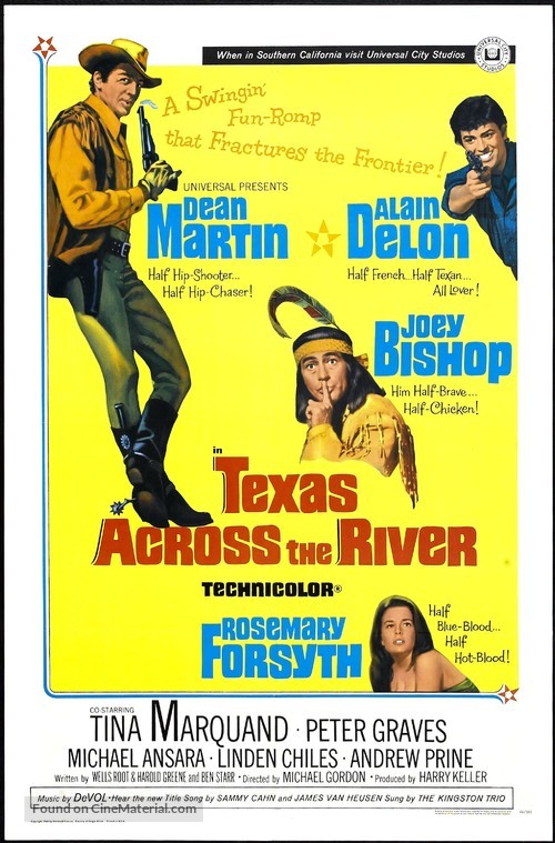 Texas Across the River - Movie Poster