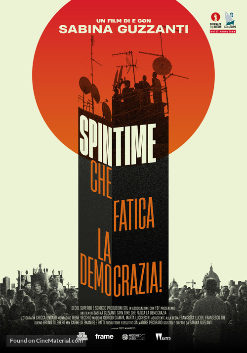 Spin Time, che fatica la democrazia! - Italian Movie Poster