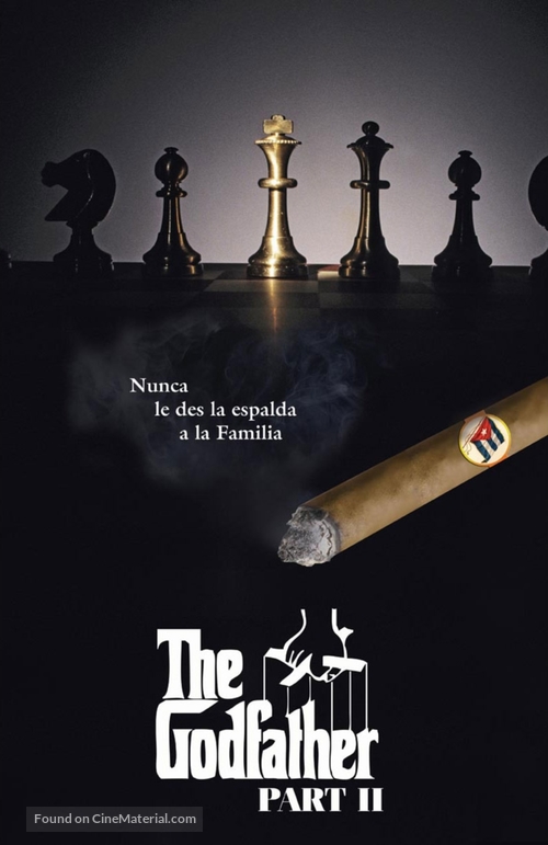 The Godfather: Part II - Spanish poster