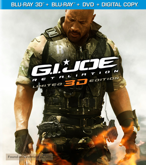 G.I. Joe: Retaliation - Blu-Ray movie cover