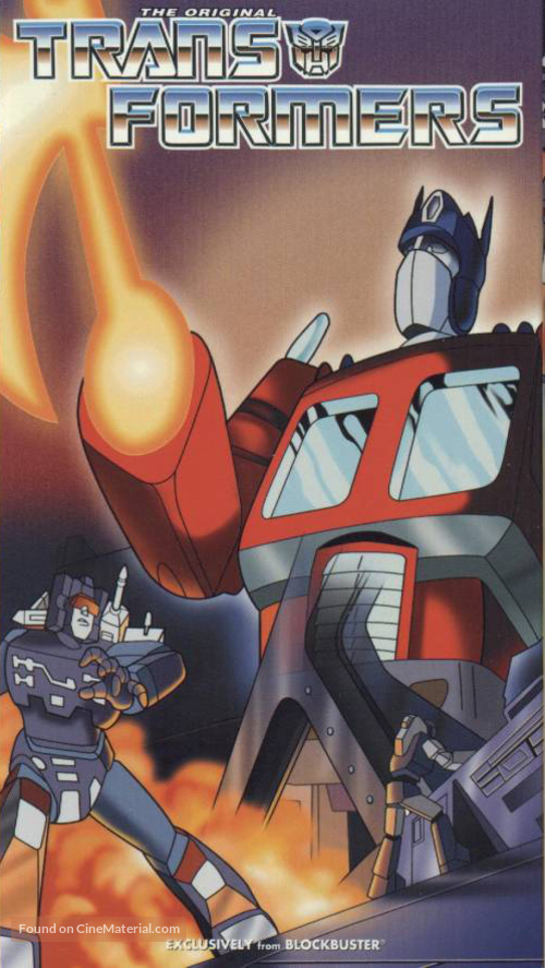 &quot;Transformers&quot; - VHS movie cover
