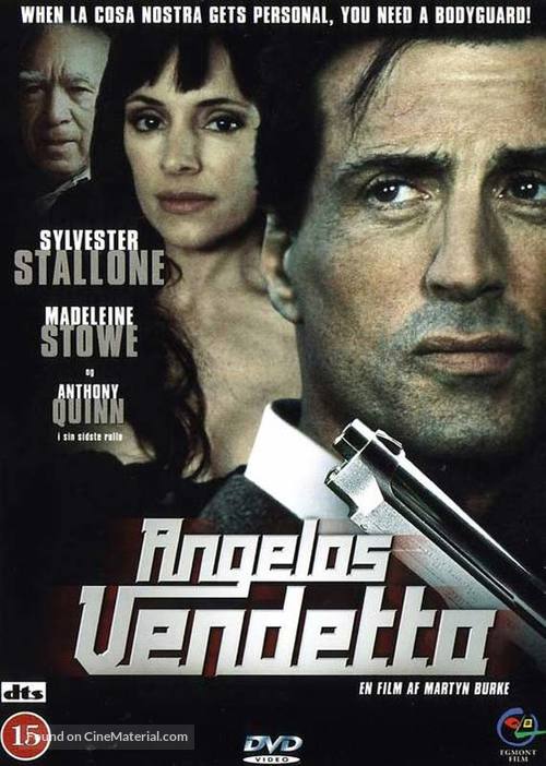 Avenging Angelo (2002) Danish dvd movie cover