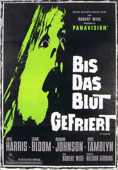 The Haunting - German Theatrical movie poster
