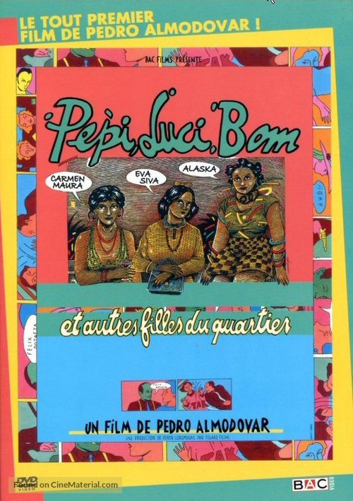Pepi, Luci, Bom y otras chicas del mont&oacute;n - French DVD movie cover