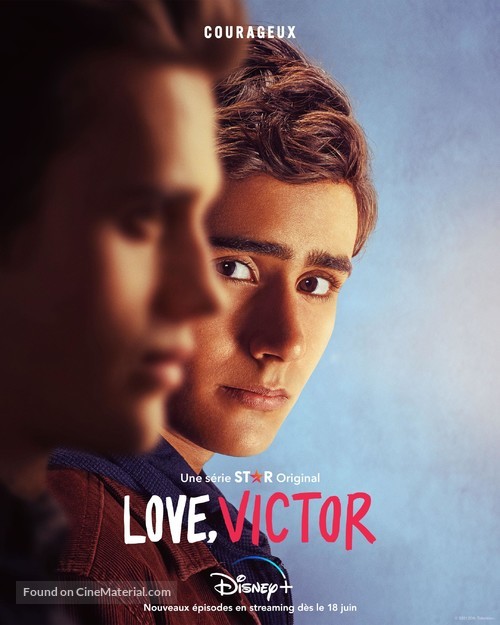 &quot;Love, Victor&quot; - French Movie Poster