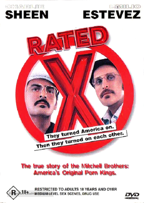 Rated X - Australian DVD movie cover