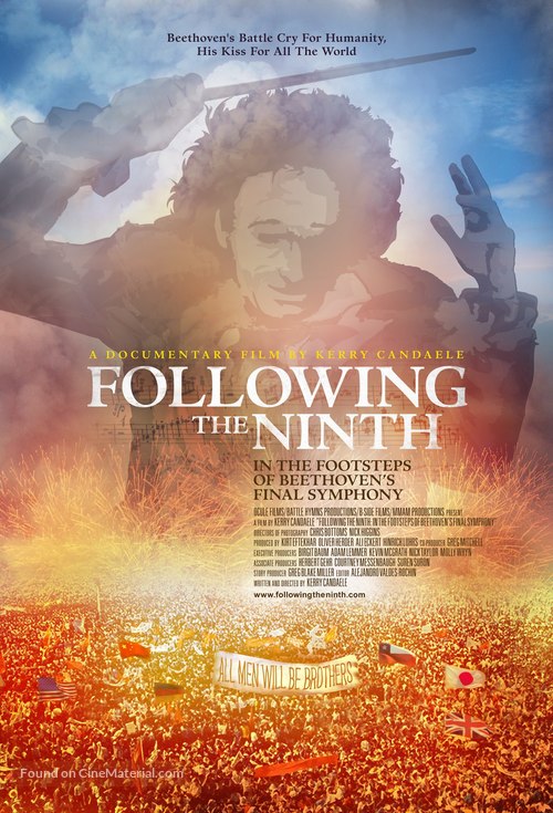 Following the Ninth: In the Footsteps of Beethoven&#039;s Final Symphony - Movie Poster