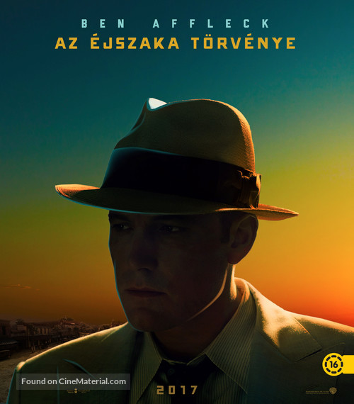 Live by Night - Hungarian Movie Poster